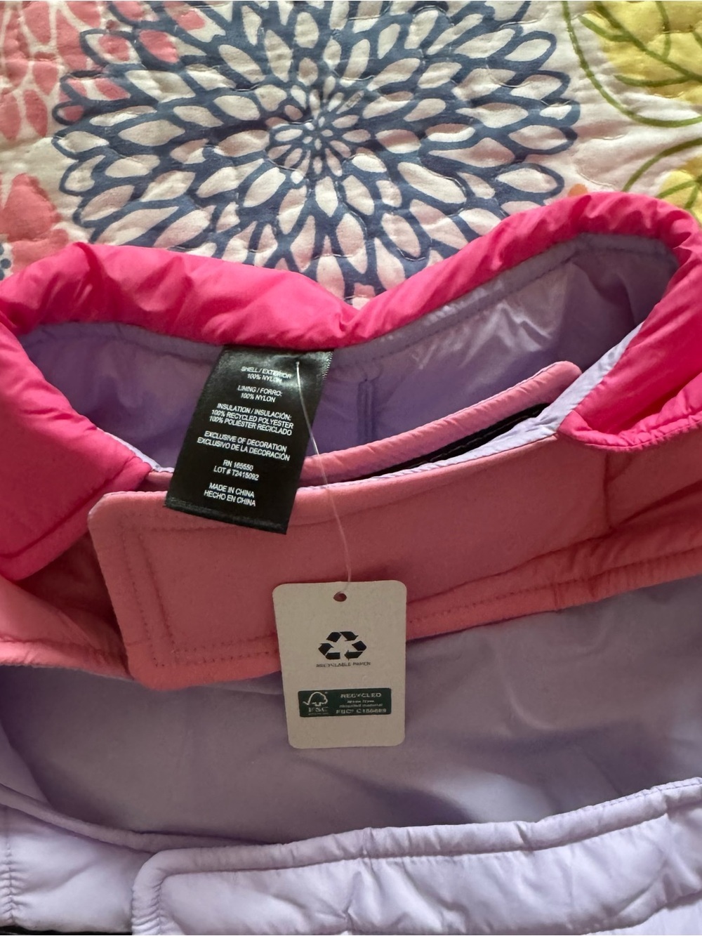 New large dog jacket
Pink / purple - Picture 4 of 5